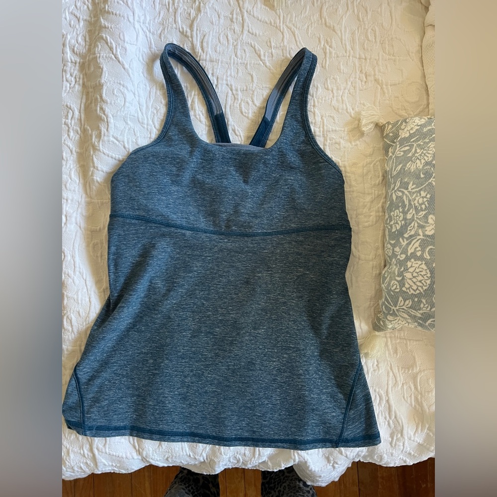 lululemon Blue Tank Top